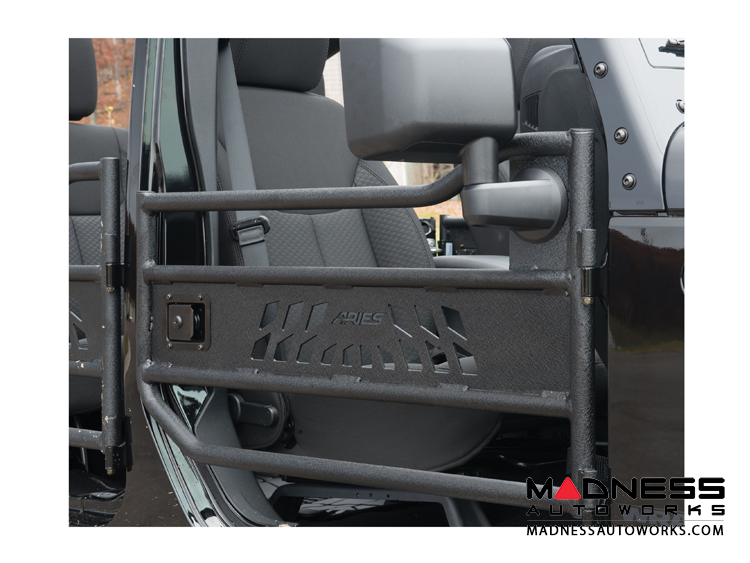 Jeep Wrangler JL Aries Tube Doors - Front